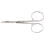 Miltex Iris Scissors, Curved, Delicate, 20mm Blades - 3-1/2"