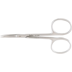 Miltex Iris Scissors, Curved, Delicate, 20mm Blades - 3½"