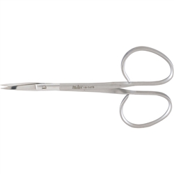 Miltex Iris Scissors, 4" Straight, Standard, Ribbon Type