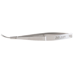 Miltex 3-3/4" Castroviejo Corneal Scissors - Curved - Sharp Tips