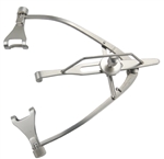 Miltex Guyton-Park Eye Speculum, Fenestrated Blades 14mm Wide with Suture Posts - 3½"