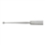 Miltex 5" Skeele Chalazion Curette - Round Cup - 2.5mm Diameter with Serrated Edge