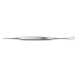 Miltex 5-1/2" Fisher Spoon & Needle - Double Ended - Spoon End 7mm x 15mm - Needle End 33mm Long