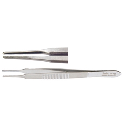 Miltex Utility Forceps, Cross Serrated Tips - 4"