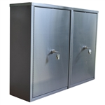 Omnimed Twin Double Door Narcotic Cabinet