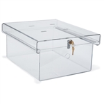 Omnimed X-Large Clear Acrylic Refrigerator Lock Box