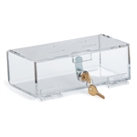 Omnimed Clear Acrylic Refrigerator Lock Box - Small Size
