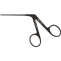 Miltex Micro Alligator Ear Forceps - 3.25" Shaft - Oval Up Jaws - 0.5mm Wide