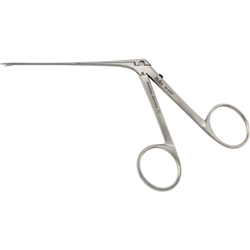 Miltex House Forceps - 3-1/4" Shaft - Serrated Jaws 6mm - Side Opening to Right