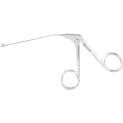 Miltex Wullstein Ear Forceps - 3-1/8" Shaft - Round Cup Jaws - 1mm Diameter - Alligator Type