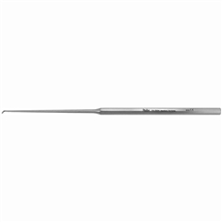 Miltex House Sheehy Knife Curette, (16.8 cm) Overall Length, 2mm Dia, Semi-Sharp Blade, Malleable Shaft, Octagonal Handle - 6-39/64"