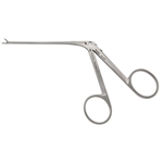 Miltex Ear Forceps 3.25" Shaft, Extra Fine Oval Cups, 0.9mm x 1.8mm