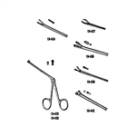 Miltex Hartman-Herzfeld Ear Forceps - 3-1/2" Shaft - 3mm Diameter Round Cups