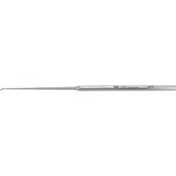 Miltex Rosen Knife Curette, 6" 15.2 cm Overall Length, Small 2mm Dia Blade, Angled up 45°, Octagonal Handle