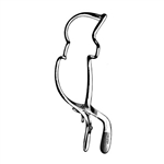 Miltex Jennings Mouth Gag - Infant Size - 3-3/4" Wide