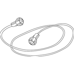 Sampling Line with Male Luer Lock Connector, 2.0 m (Box of 25)