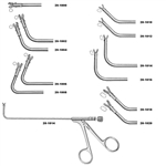 Miltex 5-7/8" Double Action Biopsy Forceps - 3mm Round Jaws - 110° Horizontal Jaws - Luer Lock Port/Cleaning
