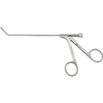 Miltex Frontal Sinus Recess Giraffe Forceps 5-1/2" Shaft, 45 Degree Horizontal Jaws, 2mm x 4mm, Double Action, Luer Lock Port/Cleaning