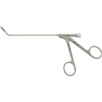 Miltex Frontal Sinus Recess Giraffe Forceps 5-1/8" Shaft, 45 Degree Horizontal Jaws, 3mm x 6mm, Double Action, Luer Lock Port/Cleaning