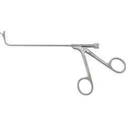 Miltex Biopsy & Grasping Forceps 5-1/8" Shaft, 3mm x 6mm Cup - 70 Degrees Vertical Jaws, Luer Lock Port/Cleaning