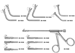 Miltex Pear Shaped Cup Jaw Forceps, Horizontal Opening 80° Upturned, Luer Lock Port/Cleaning