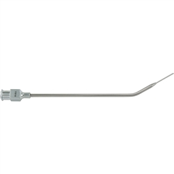 Miltex Luer-Lok Tonsil Needle, Curved, 23G, 3-3/4"