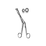 Miltex 6-1/2" Bruening Septum Forceps - Large Fenestrated Cup Jaws - 8.7mm Wide