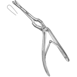 Miltex 6-3/4" Jansen-Middleton Septum Forceps, Through-Cutting 14mm x 4mm