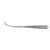 Miltex Reverse Curve Adenoid Curette, 17mm x 20mm Tip, 16mm Cutting Edge, Size 3 - 8-1/3"