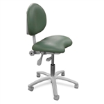 Galaxy 2011 Doctor's Contoured Dental Seat with Special Cutout Stool