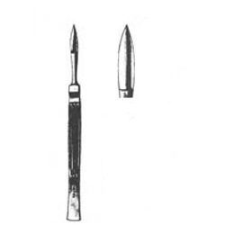 Miltex Nasal Knife, Large Blade, Straight, Blunt Tip