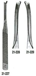 Miltex Silver Osteotome, 7", Straight