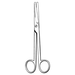 Sklar Econo Mayo Dissecting Scissors, Straight, 6 3/4"