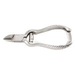 Miltex Nail Nipper, 5-1/2", Concave Jaws, Barrel Spring, Stainless Steel