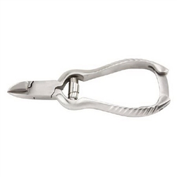 Miltex Nail Nipper, 5-1/2", Concave Jaws, Barrel Spring, Stainless Steel