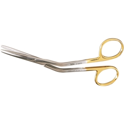 Miltex Fomon Scissors, Angled Shanks, Carab-N-Sert - 5-1/2"