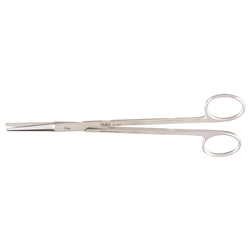 Miltex 7-3/4" Gorney Rhytidectomy Scissors - Straight - One Serrated Blade