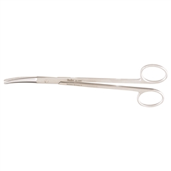 Miltex 7-1/2" Gorney Rhytidectomy Scissors - Curved - One Serrated Blade