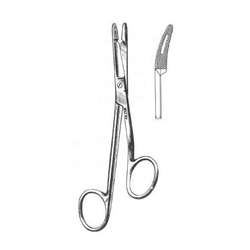 Miltex Gillies-Sheehan Needle Holder, Curved - 6-1/2"