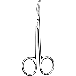 Sklar Dura Scissors 4-1/4" (Curved)