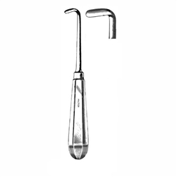 Miltex Cleft Palate Elevator, Right Angle, Semi-Sharp Tip - 7-3/4"