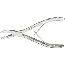 Miltex Oral Surgery Rongeur, No. 4A Pattern, Slightly Curved Beaks - 6-1/2"