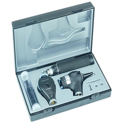 Riester 2210-204 EliteVue Otoscope/ L2 Ophthalmoscope Set with 2.5V LED Otoscope & Handle for 2 Alkaline Batteries