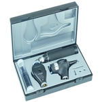 Riester EliteVue Otoscope/L2 Ophthalmoscope Set with 3.5V LED Otoscope, 2 Handles, 2 Rechargeable Li-ion Batteries & Charger