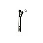 Miltex Bruening Universal Larygneal Tip For Nos. 23-399 to 23-410 Cannula & No. 23-420 Handle, Round Cup Jaws, 3mm Diameter, Straight