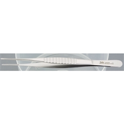Miltex Tissue Forceps, 1.5mm Wide Jaw Tips - 6"