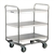 Lakeside 500 Lb Capacity, Tubular Frame cart, (3) 21 x 33 Inch Shelves