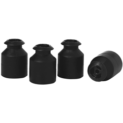 Welch Allyn 24621-WelchAllyn MICROTYMP 3 TIPS - 4 EXTRA SMALL (BLACK)