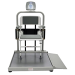 Health O Meter Digital Wheelchair Ramp Scale with Fold Away Seat, Kg Only