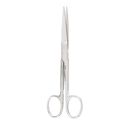 Miltex Operating Scissors, Sharp-Sharp Points, Straight - 5-1/2"